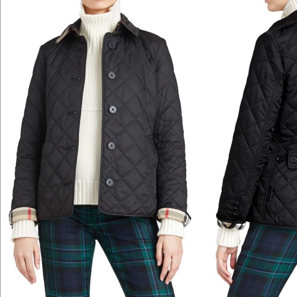 Burberry Frankby Quilted Jacket